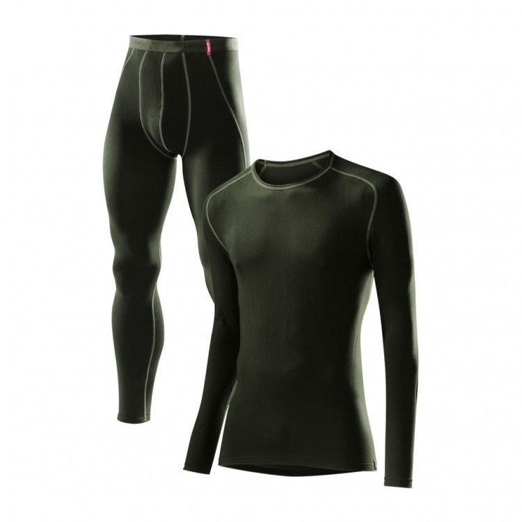 Комплект термобелья LOFFLER Warm мужской (44, 394 оливковый)