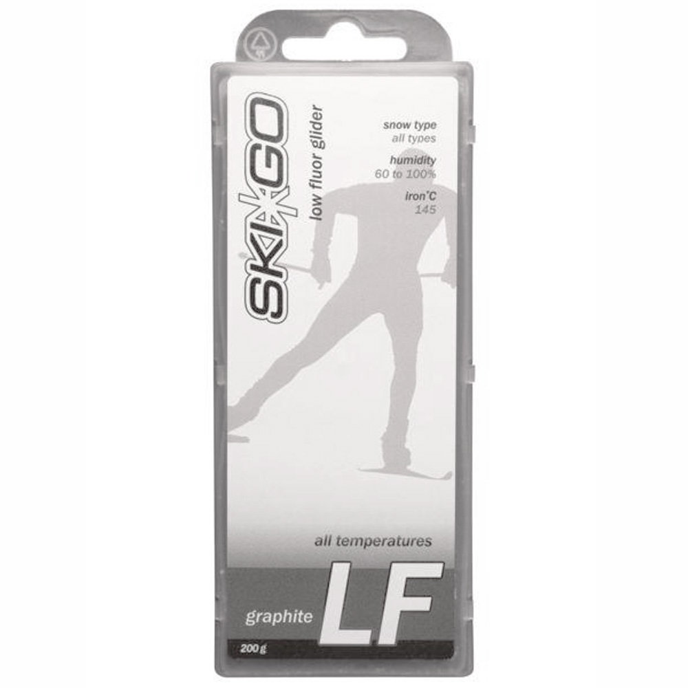 Парафин SkiGo LF Graphite любой снег 200 г