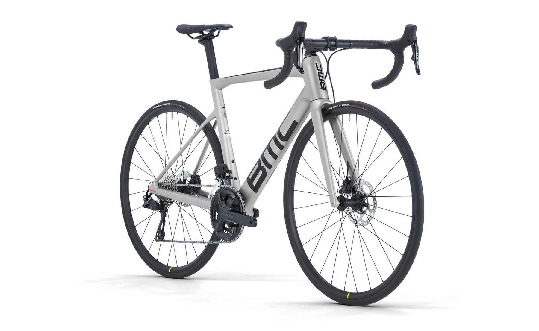 Велосипед шоссейный BMC Teammachine SLR FIVE 105 Di2 Grey/Black/Red