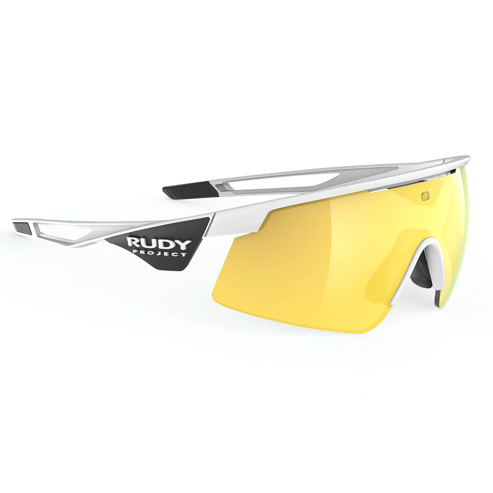 Очки Rudy Project TURBOLENCE White Matt - Multilaser Yellow