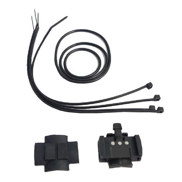 Набор крепежей для беспроводного велокомпьютера + сенсор, провода