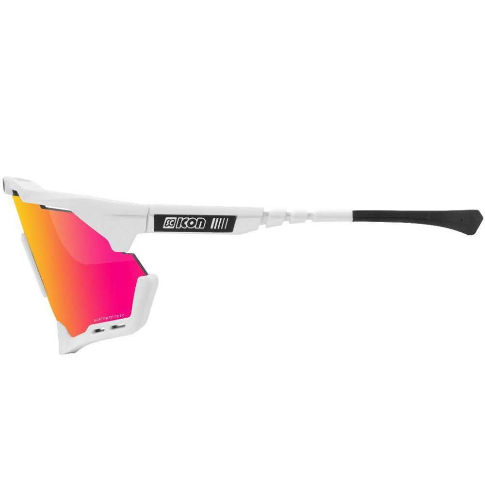 Очки SCICON Aeroshade XL Multimirror Red +Rain Clear /White gloss