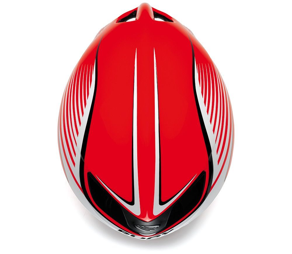 Шлем Rudy Project WING57 RED FLUO/WHITE SHINY L