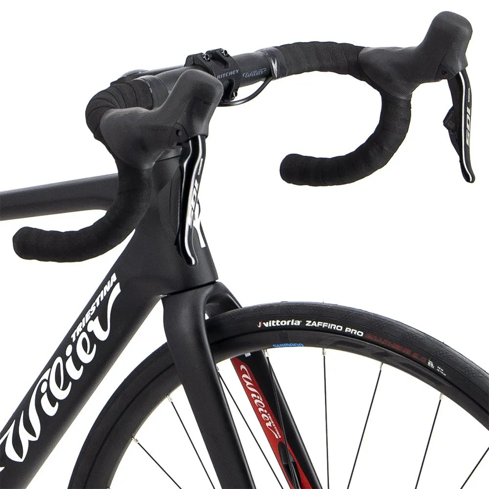 Велосипед шоссейный Wilier GARDA 105 Di2 DISC 12V RS171 (3G36, M, Черный/красный)