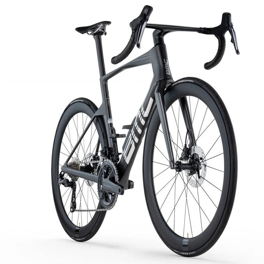 Велосипед шоссейный BMC Teammachine R01 FOUR Ultegra Di2 2x12 Anthracite/Brushed/Carbon