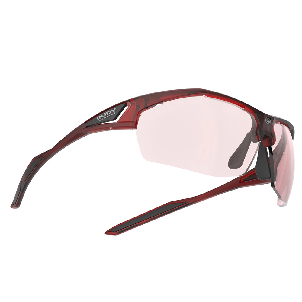 Очки Rudy Project SYDUS Frozen Bordeaux - ImpactX 2 Red