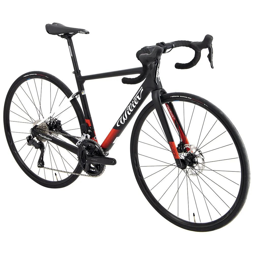 Велосипед шоссейный Wilier GARDA 105 Di2 DISC 12V RS171 (3G36, M, Черный/красный)