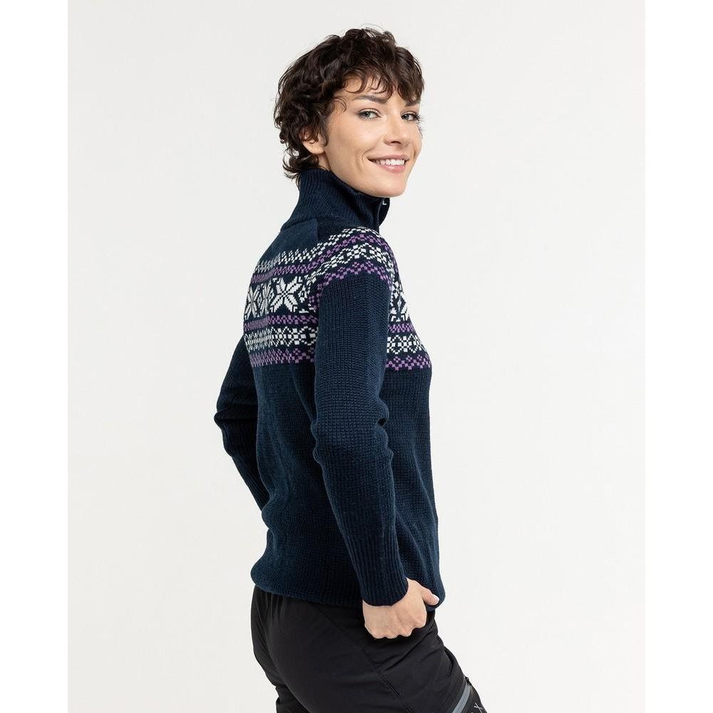 Свитер MOAX Tirvas жен (S, 75100 Темно-синий)
