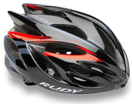 Шлем Rudy Project RUSH BLACK - RED FLUO SHINY  S