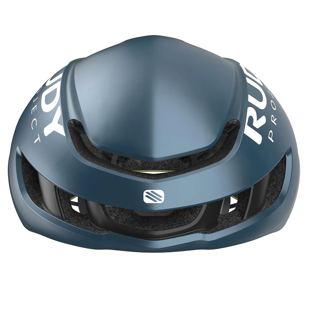 Шлем Rudy Project NYTRON Blue Avio/Apple Green Metal Matte L