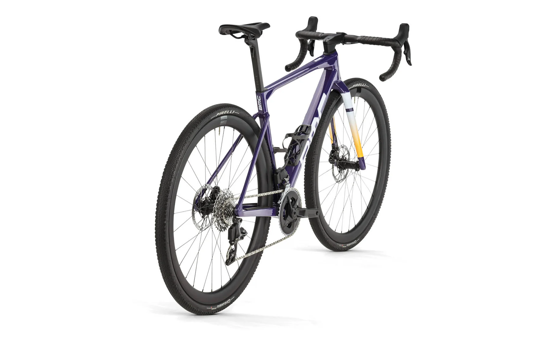 Велосипед гравел BMC Kaius 01 THREE Rival AXS Wide 2x12 Purple/White/Orange