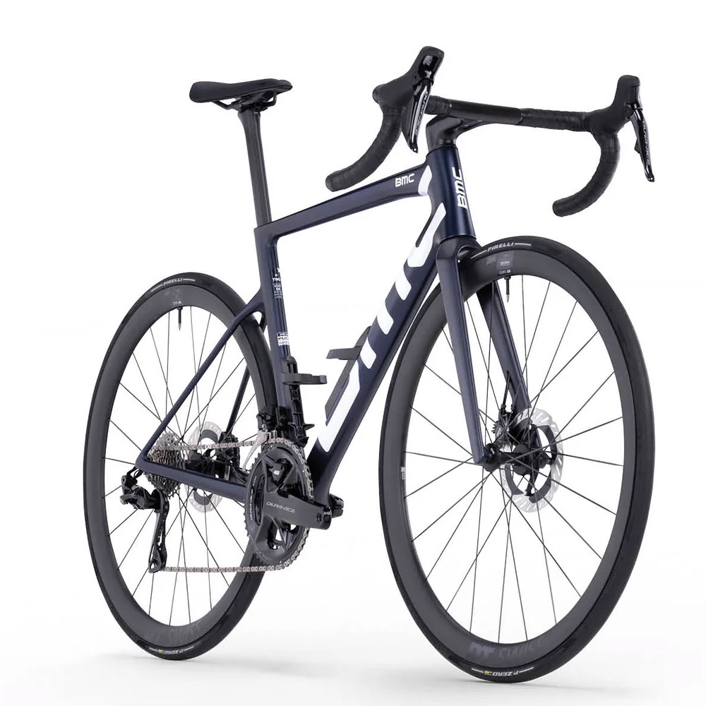 Велосипед шоссейный BMC Teammachine SLR 01 TWO Dura Ace Di2 2x12 Blue/White/White