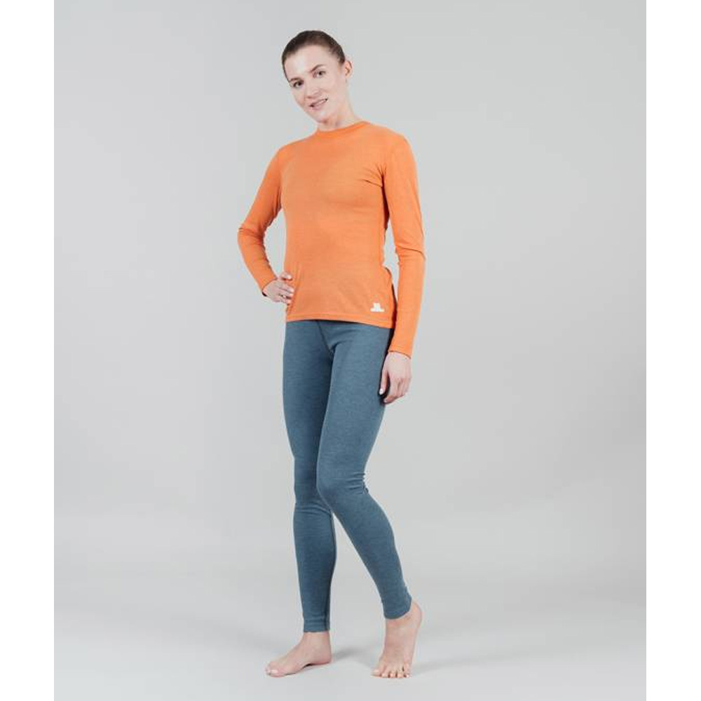 Комплект термобелья Nordski Soft Kind детский (116, 903 Оранжевый/зеленый)