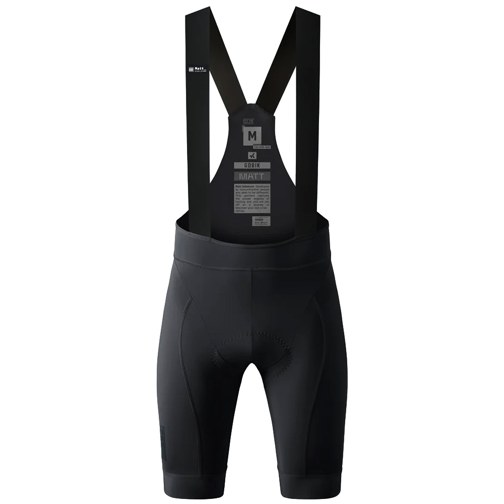 Велотрусы c лямками GOBIK MATT 2.0 MEN BLACK - K10