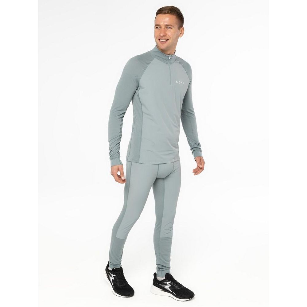 Термобелье верх Moax Race Wind LS с воротником мужское 