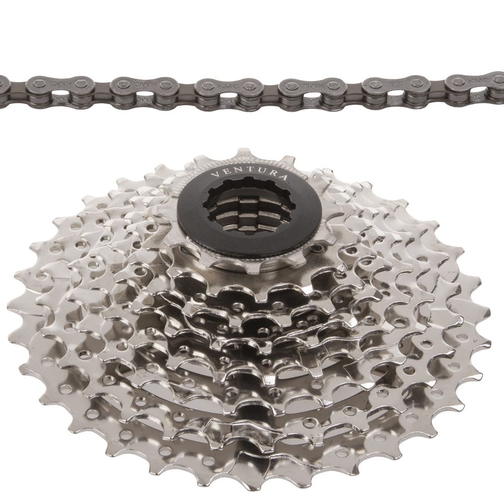 Кассета Ventura 8V 11-32 + цепь KMC 302175