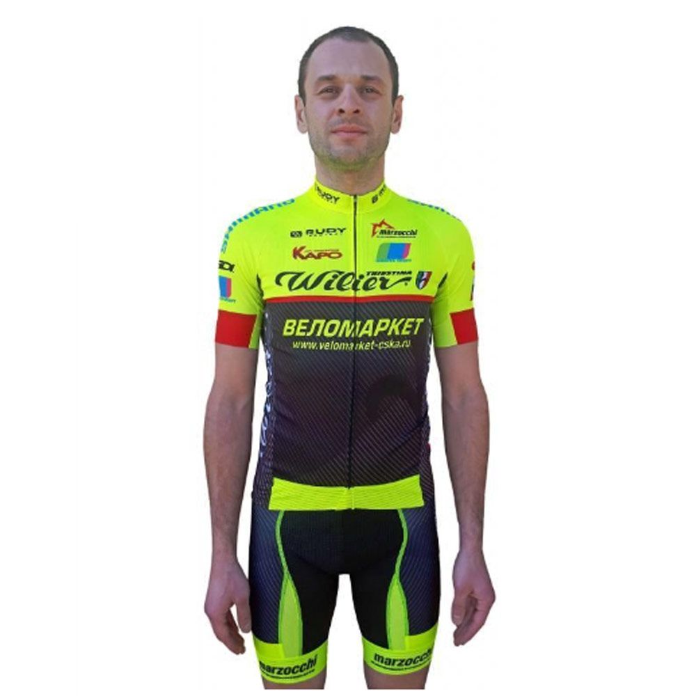 Майка кор.рукав Biemme Team Velomarket Replica