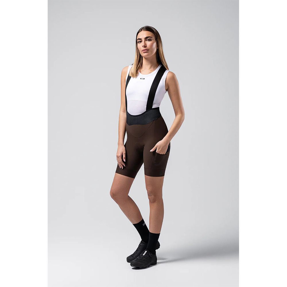 Велотрусы c лямками GOBIK GRIT 2.0 WOMEN COCOA -K9