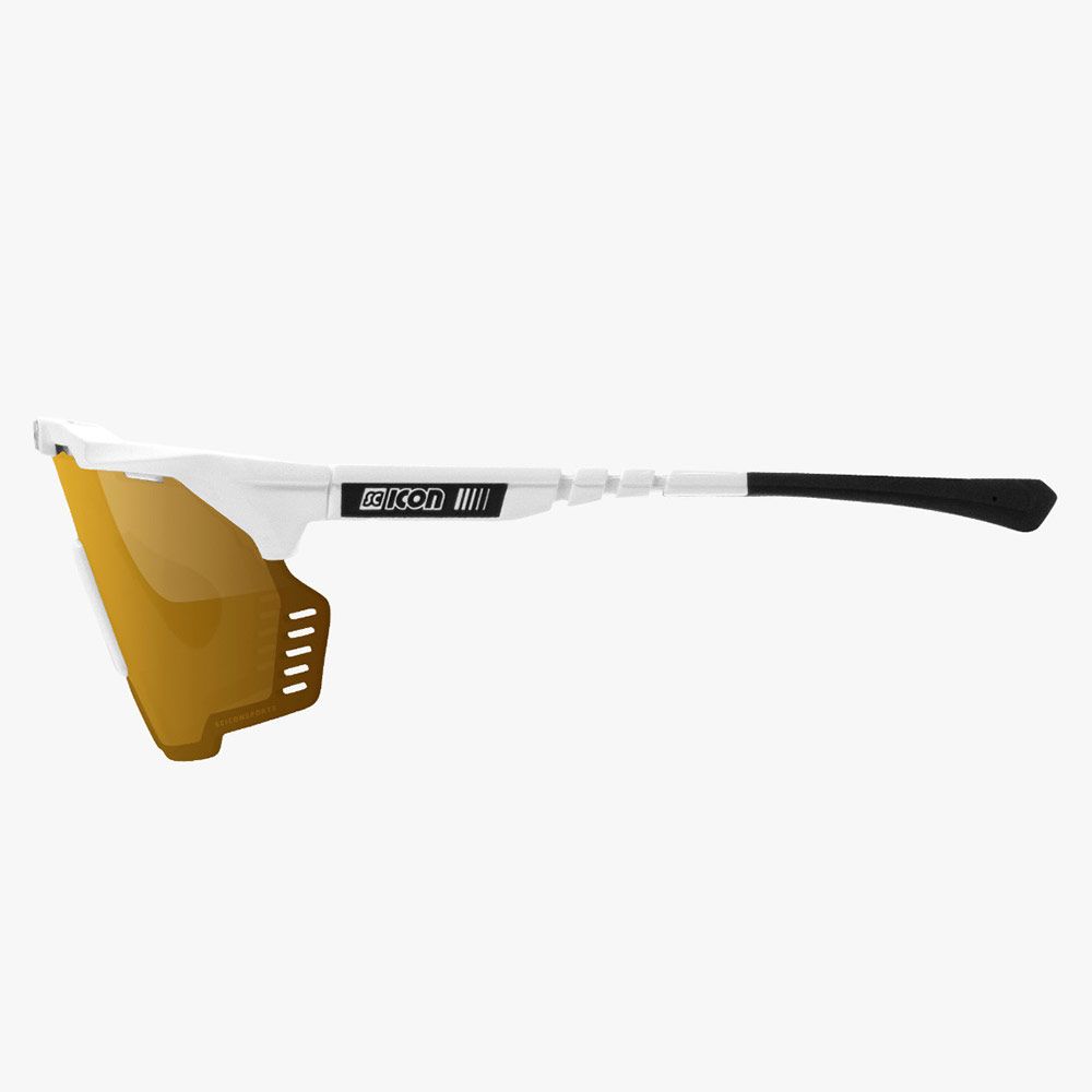 Очки SCICON Aeroshade Kunken White Multimirror Bronze + Rain Clear