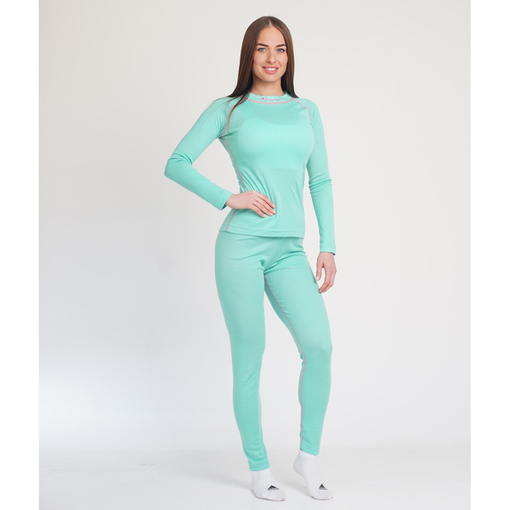 Комплект термобелья Nordski Warm женский (XL, 880 Мятный)