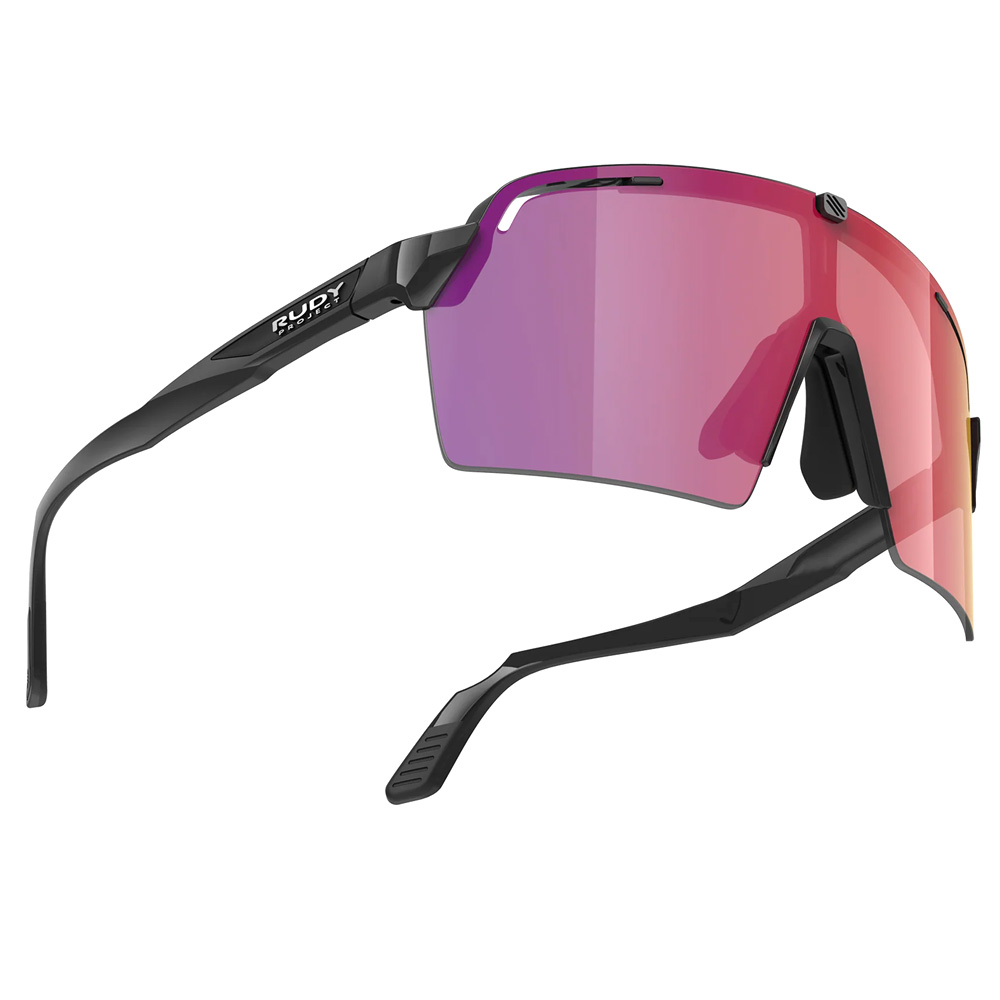 Очки Rudy Project SPINSHIELD PRO Black Gloss - MLS Red