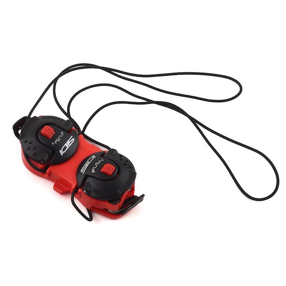 Замок SIDI Double Tecno-3 Push System черн./красн. №99