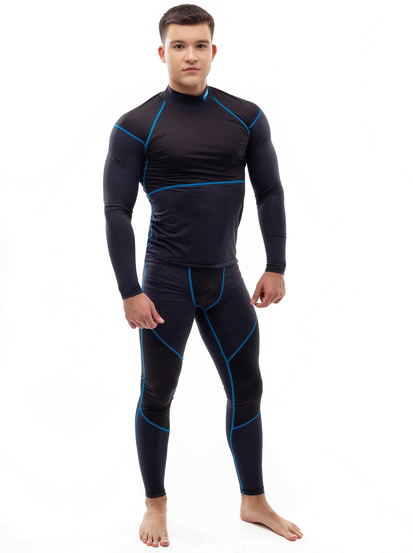 Термобелье верх KV+ JULIER мужское (L, Черный)