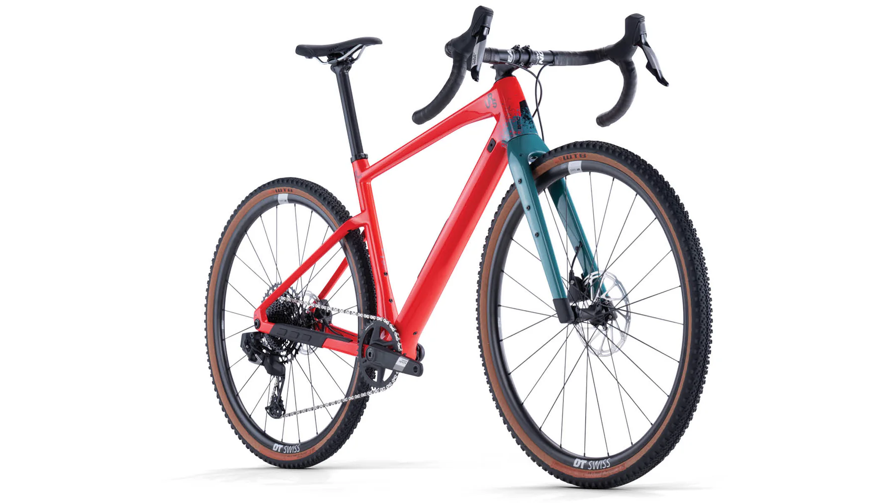 Велосипед гравел BMC URS TWO AXS Apex Mix Eagle 1x12 Red