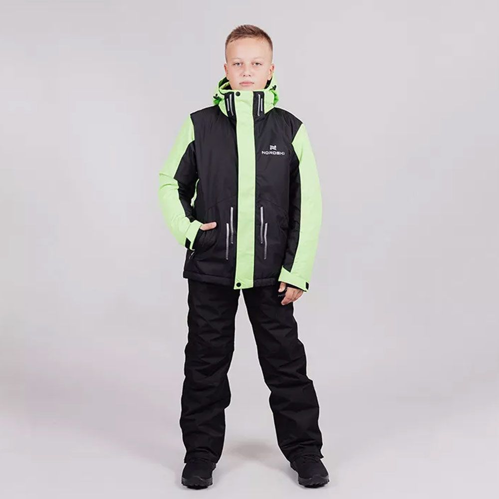 Горнолыжная куртка Nordski Jr. Extreme (158, 180 Лайм /черный)