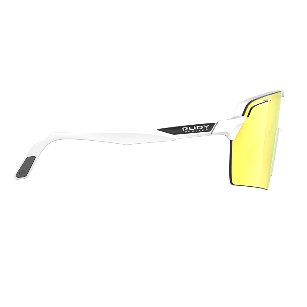 Очки Rudy Project SPINSHIELD PRO White Matte - Multilaser Yellow