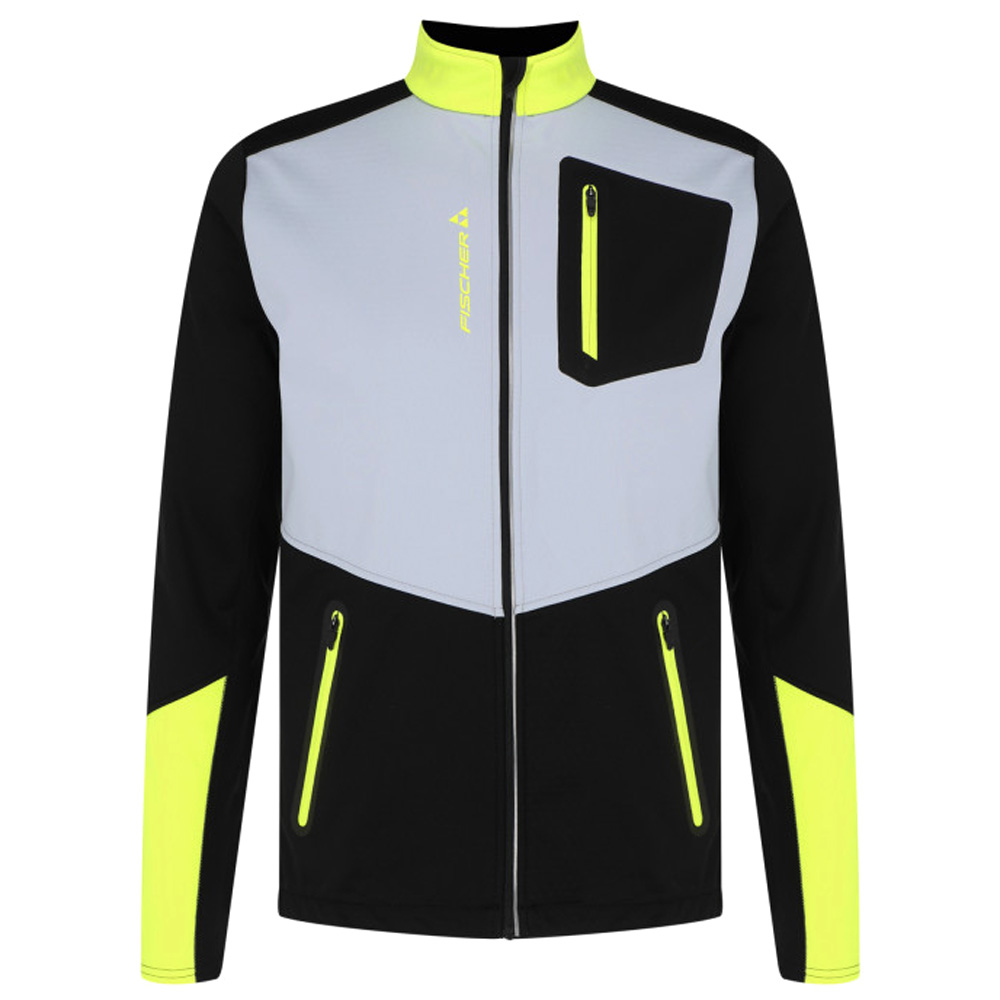 Куртка FISCHER Softshell Warm детск. (146, 109 Черный/серый)