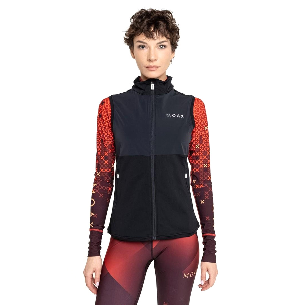 Жилет MOAX Force Wind женск. (S, 10000 Черный)