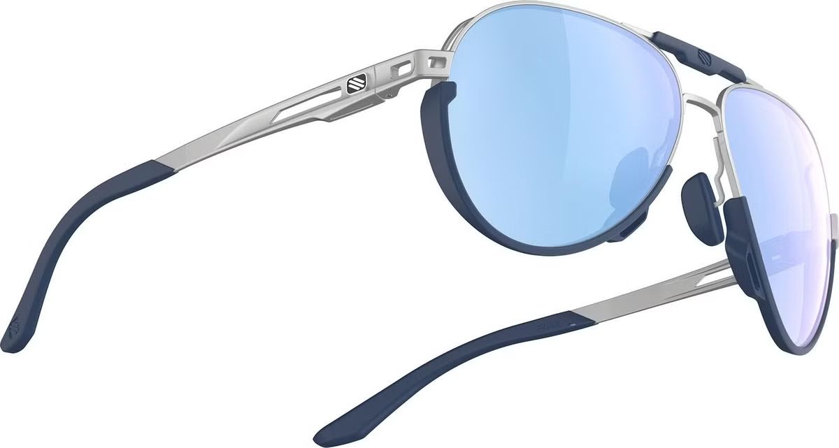 Очки Rudy Project SKYTRAIL Aluminium Matte - Multilaser Icebumbers Blue Avio