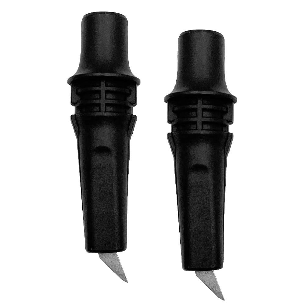 Наконечник лыжероллерный черный Rib D10мм