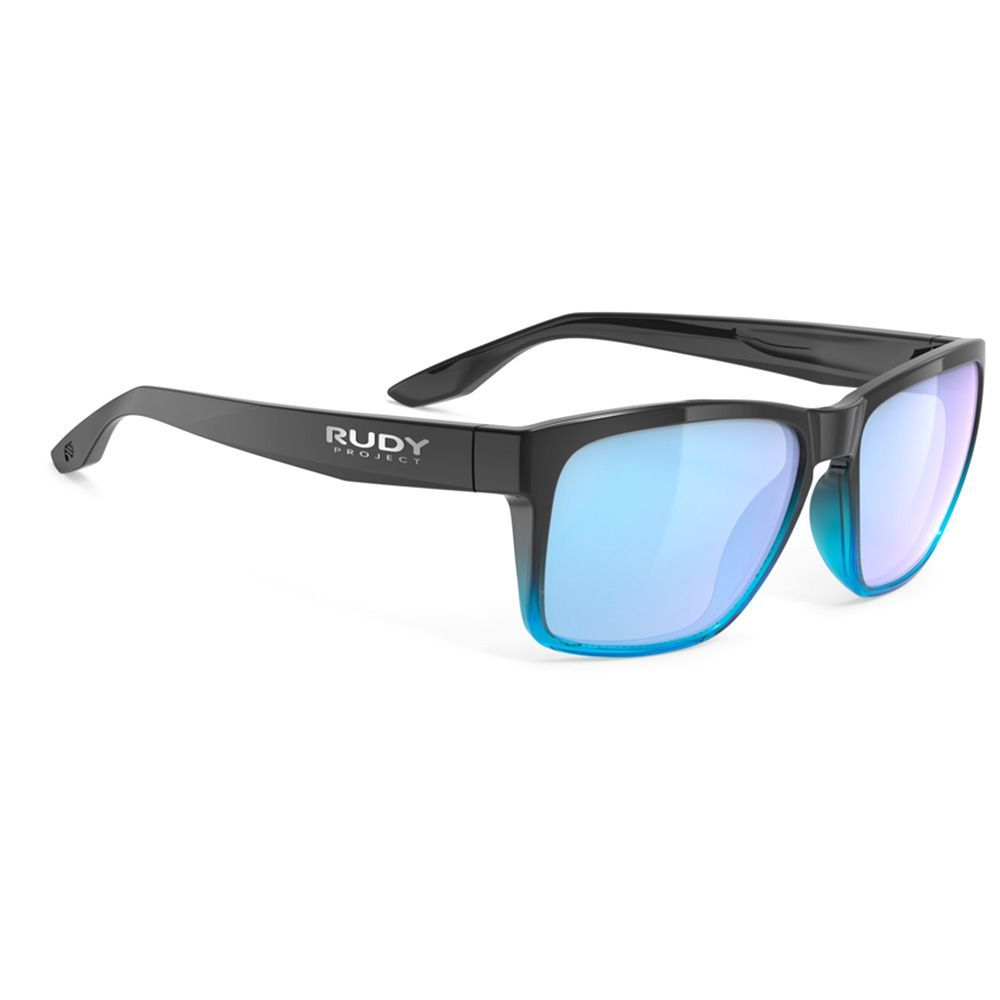Очки Rudy Project SPINHAWK EDGE Black Fade Crystal Azur Gloss - Multilaser Ice