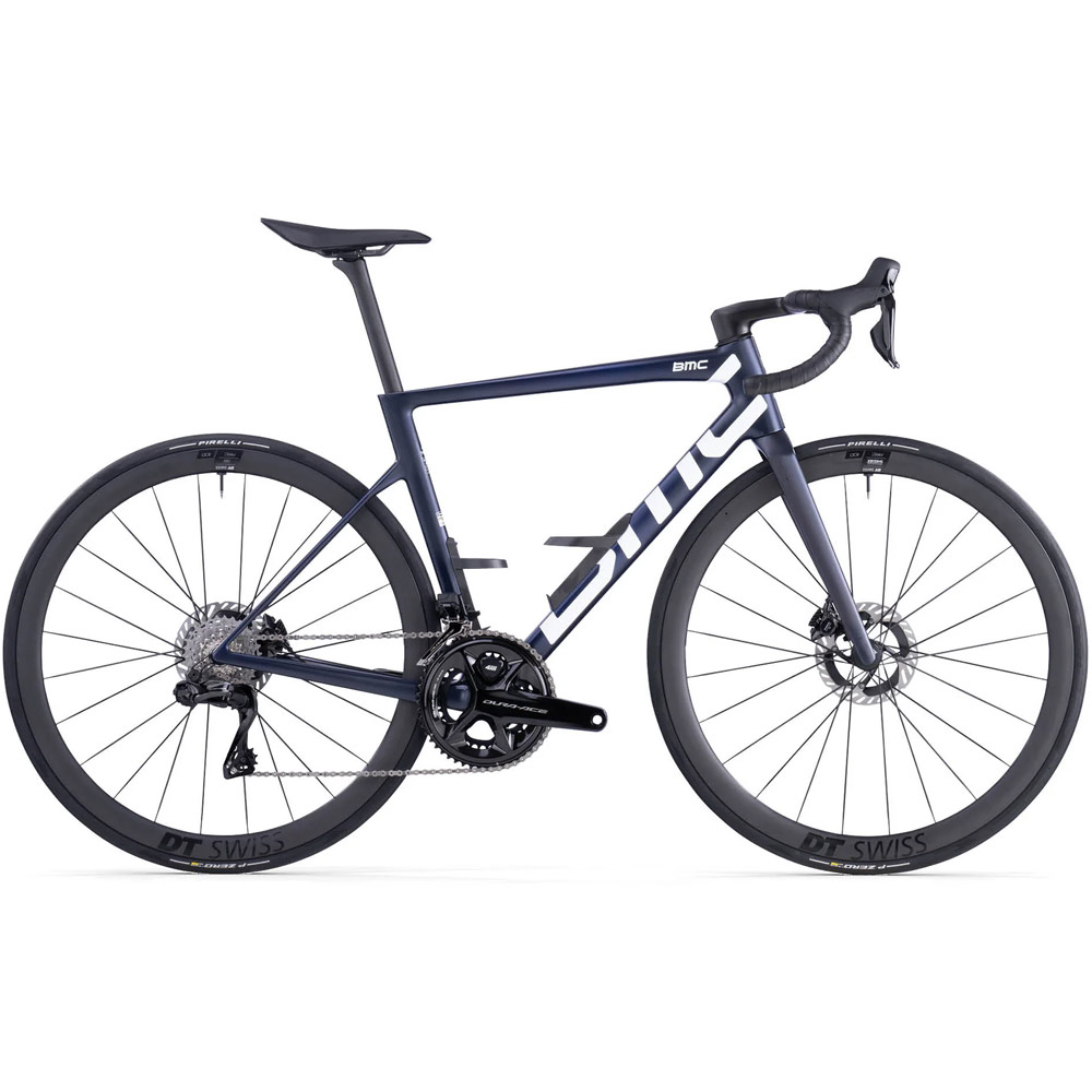 Велосипед шоссейный BMC Teammachine SLR 01 TWO Dura Ace Di2 2x12 Blue/White/White