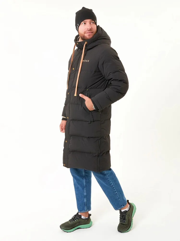 Пальто пуховое MOAX  Dachstein муж. (L, 10000 черный)