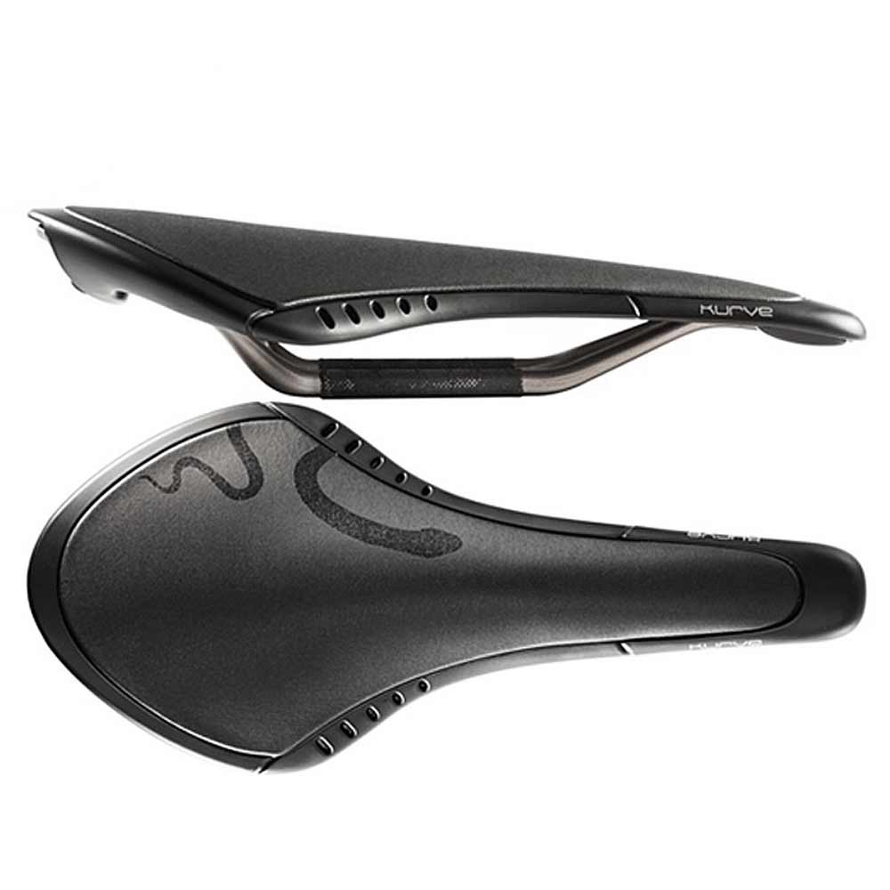 Седло Fizik KURVE Snake черное/белое