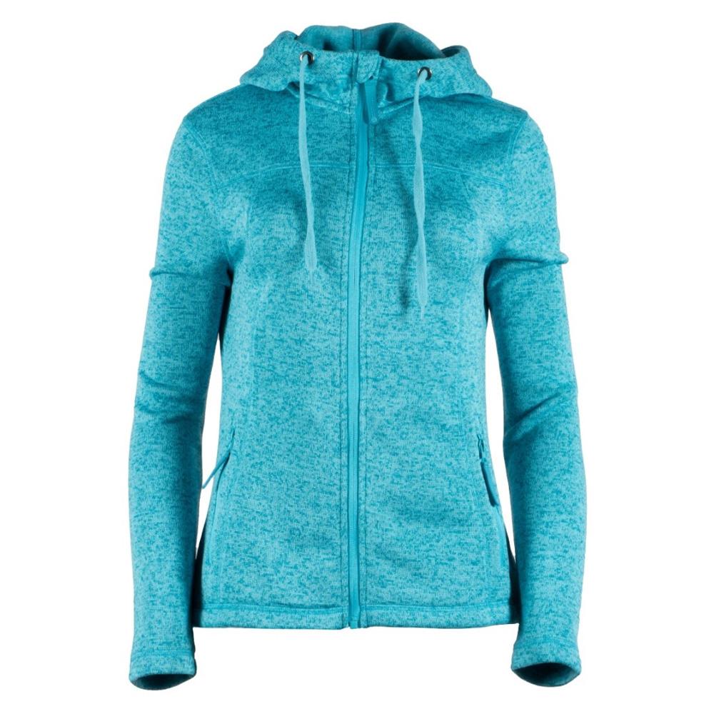 Кофта GTS  на молнии  KNITTED HOODIE женск