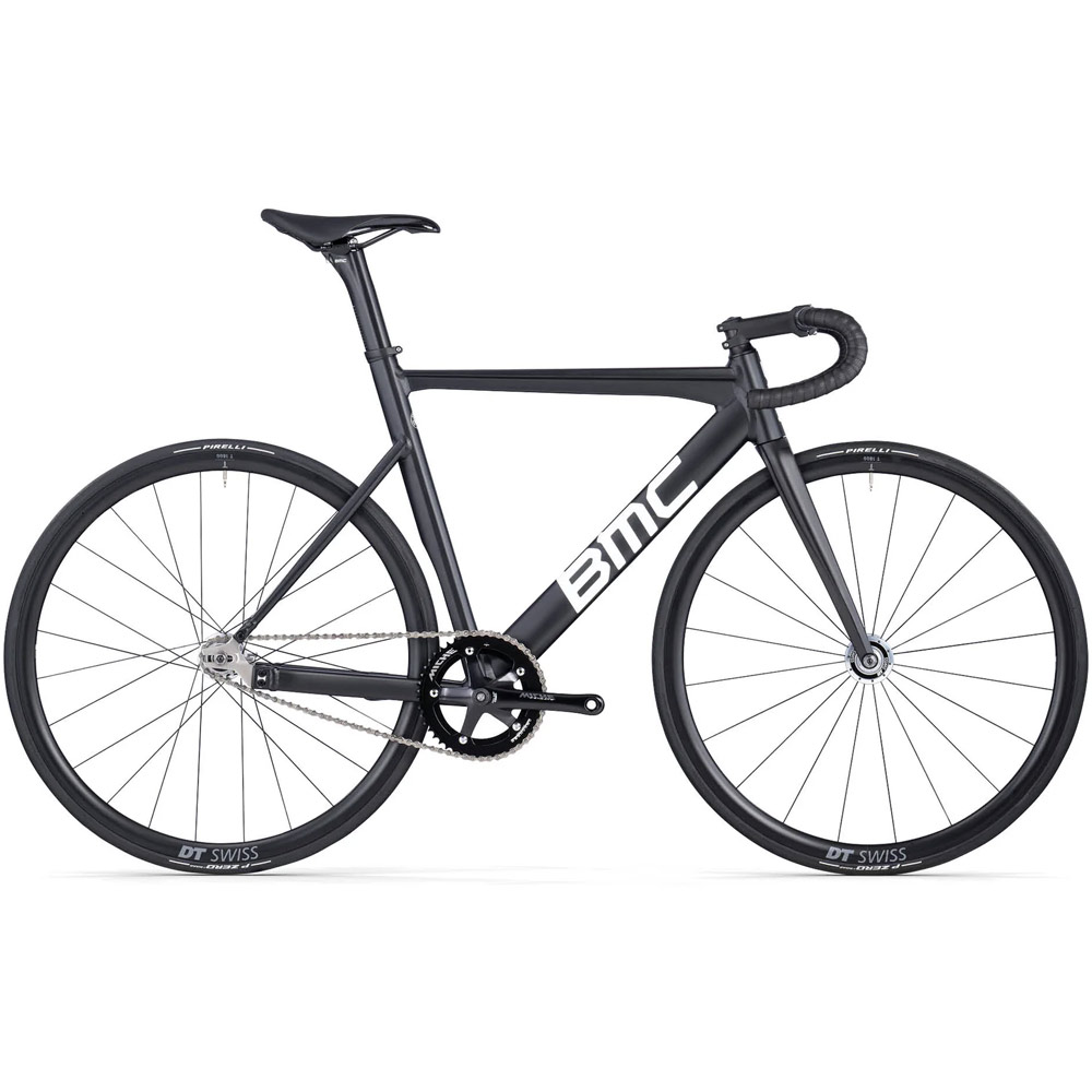 Велосипед трековый BMC Trackmachine AL ONE Miche Black/White/Carbon