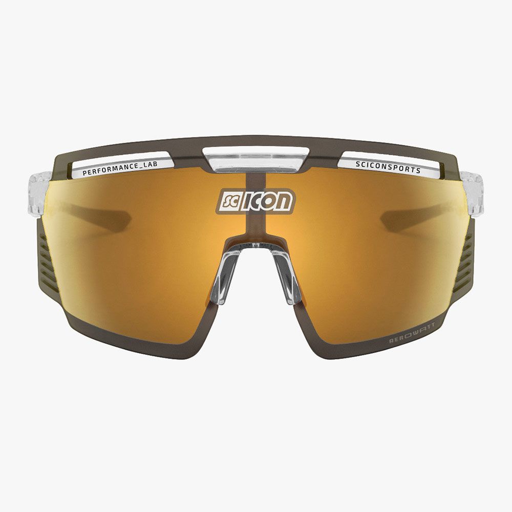 Очки SCICON Aerowatt Crystal Multimirror Bronze + Rain Clear