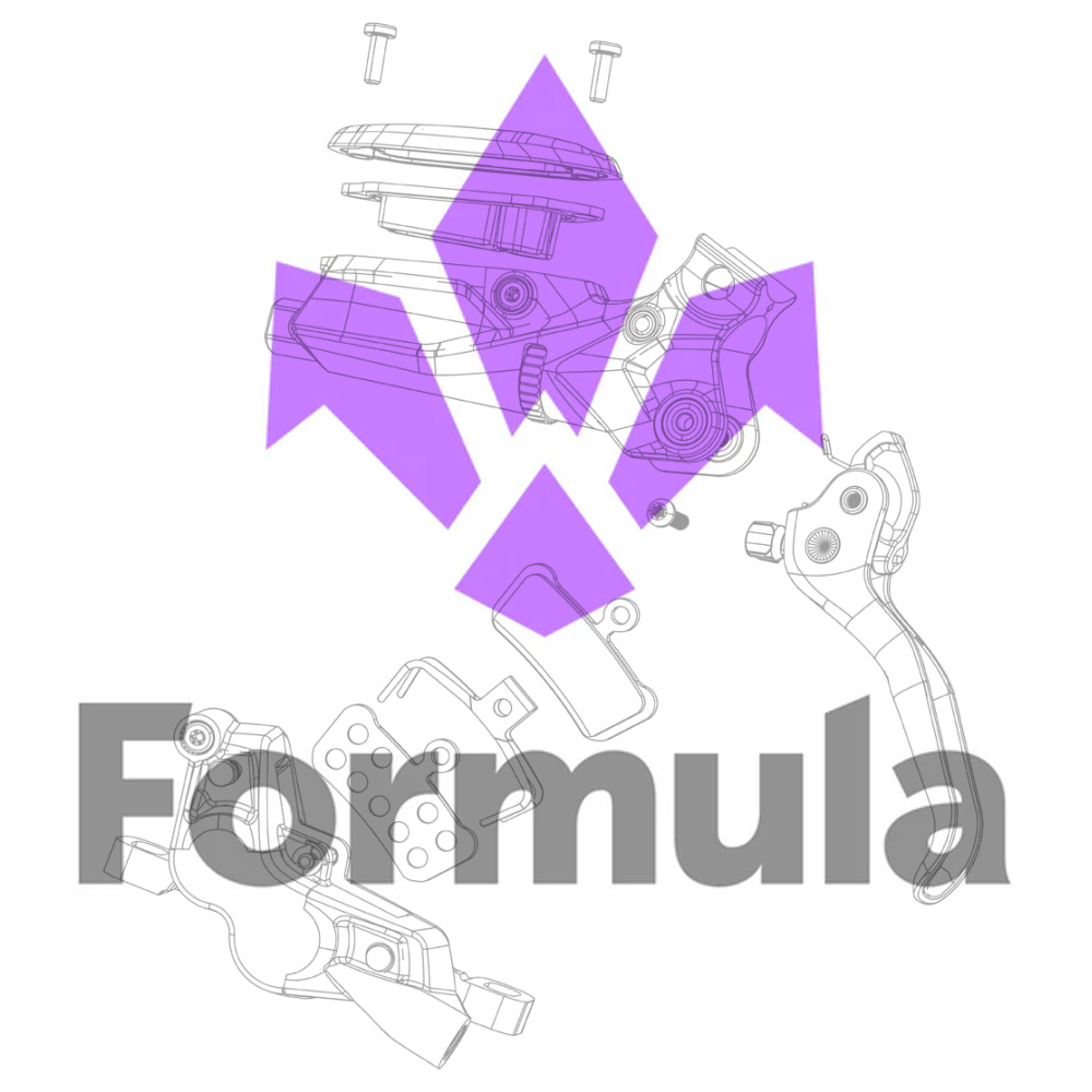 Рычаг тормозной ручки  Formula CURA/CURA 4