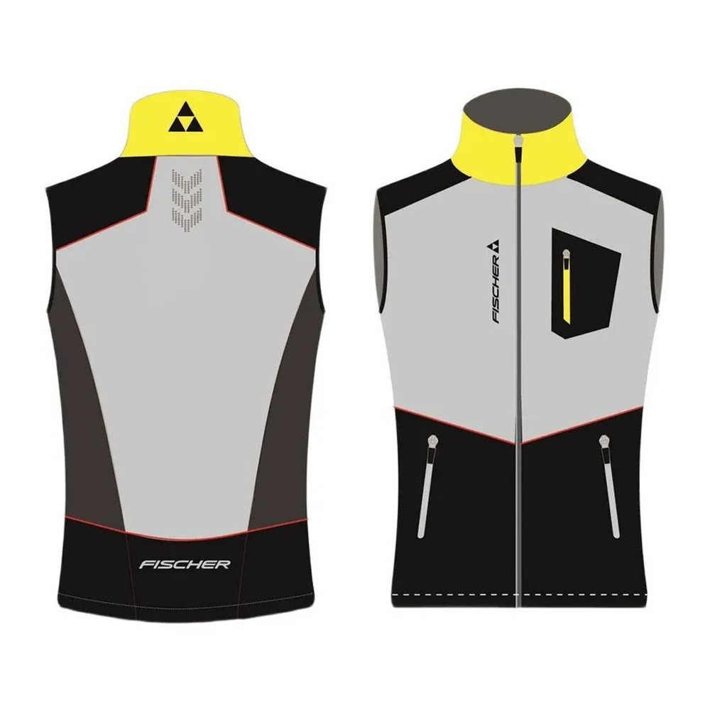 Жилет FISCHER Softshell  детск. (146, 109 Черный/серый)