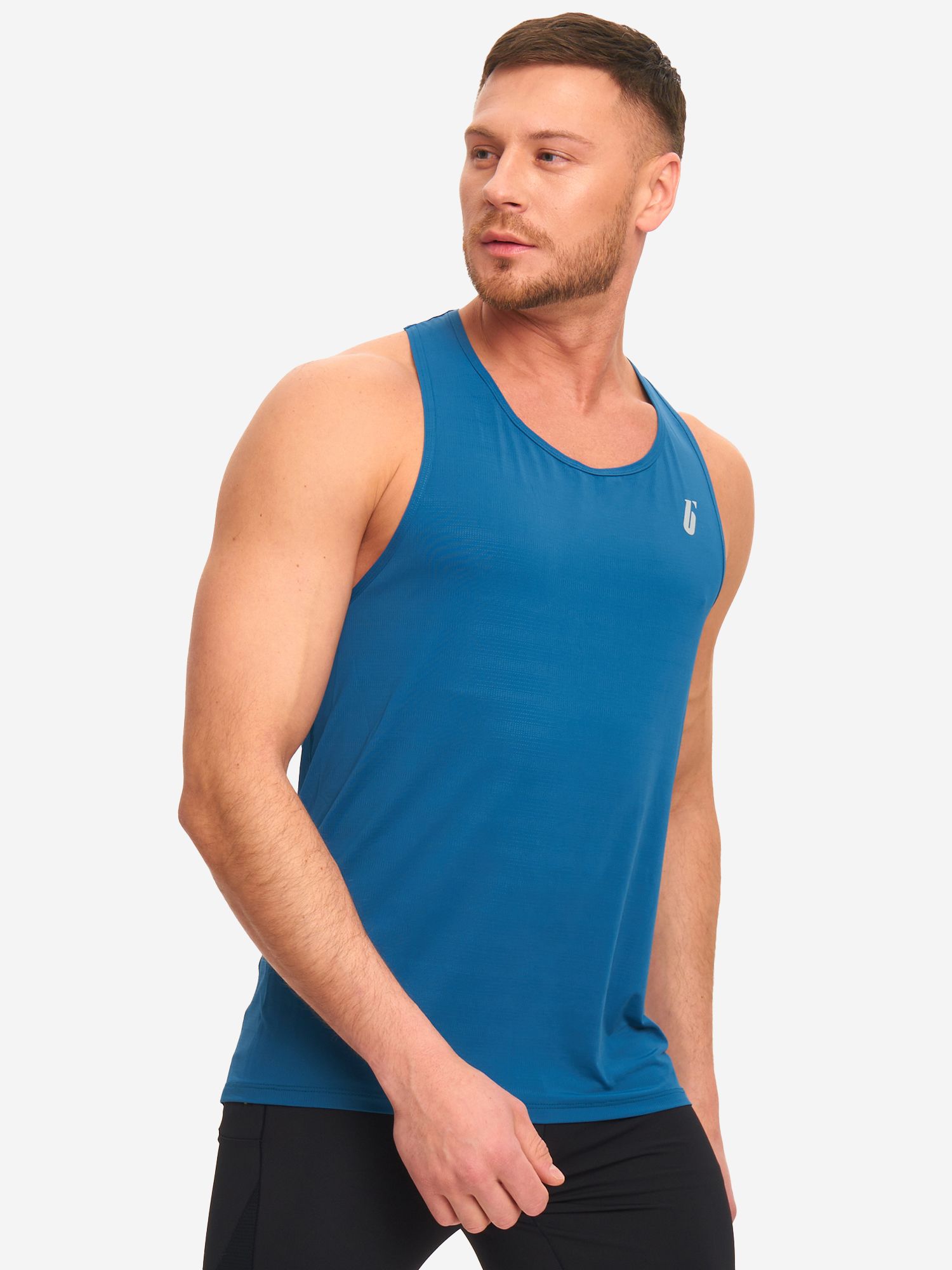 Майка BIVIUM мужская (S(176), 1200 Изумрудный)