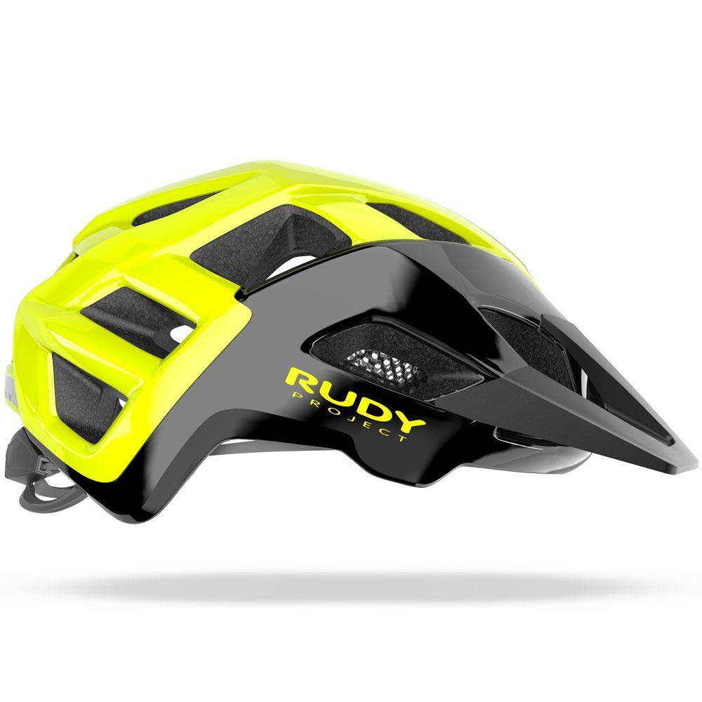 Шлем Rudy Project CROSSWAY Black/Yellow Fluo Shiny L