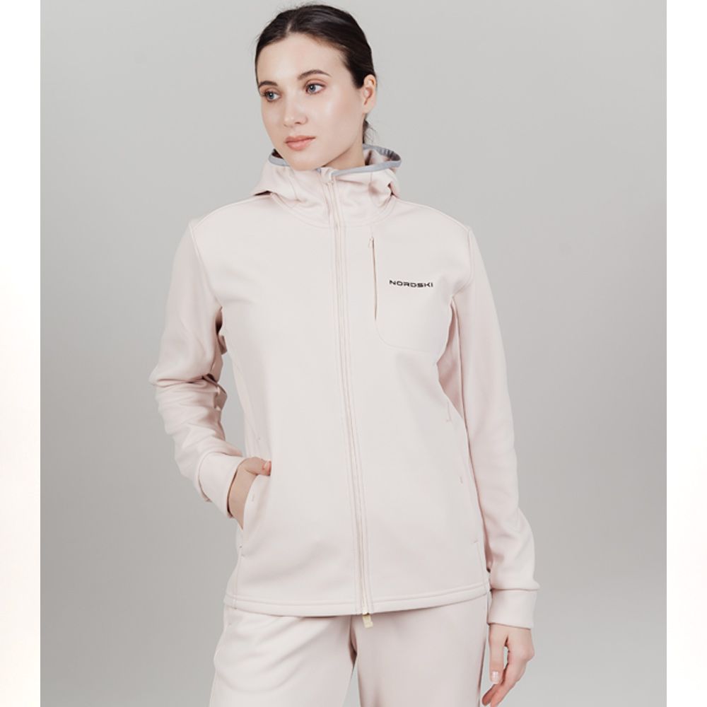 Толстовка Nordski Bonfire женская (L, 715 Beige)