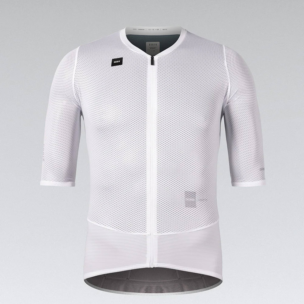 Майка кор.рукав GOBIK CARRERA 3.0 унисекс (2XL, Белый)