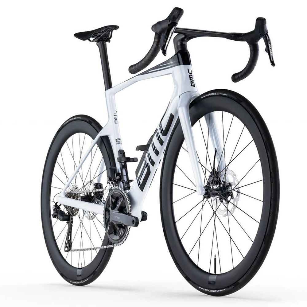 Велосипед шоссейный BMC Teammachine R01 FIVE 105 Di2 2x12 White/Black/Carbon