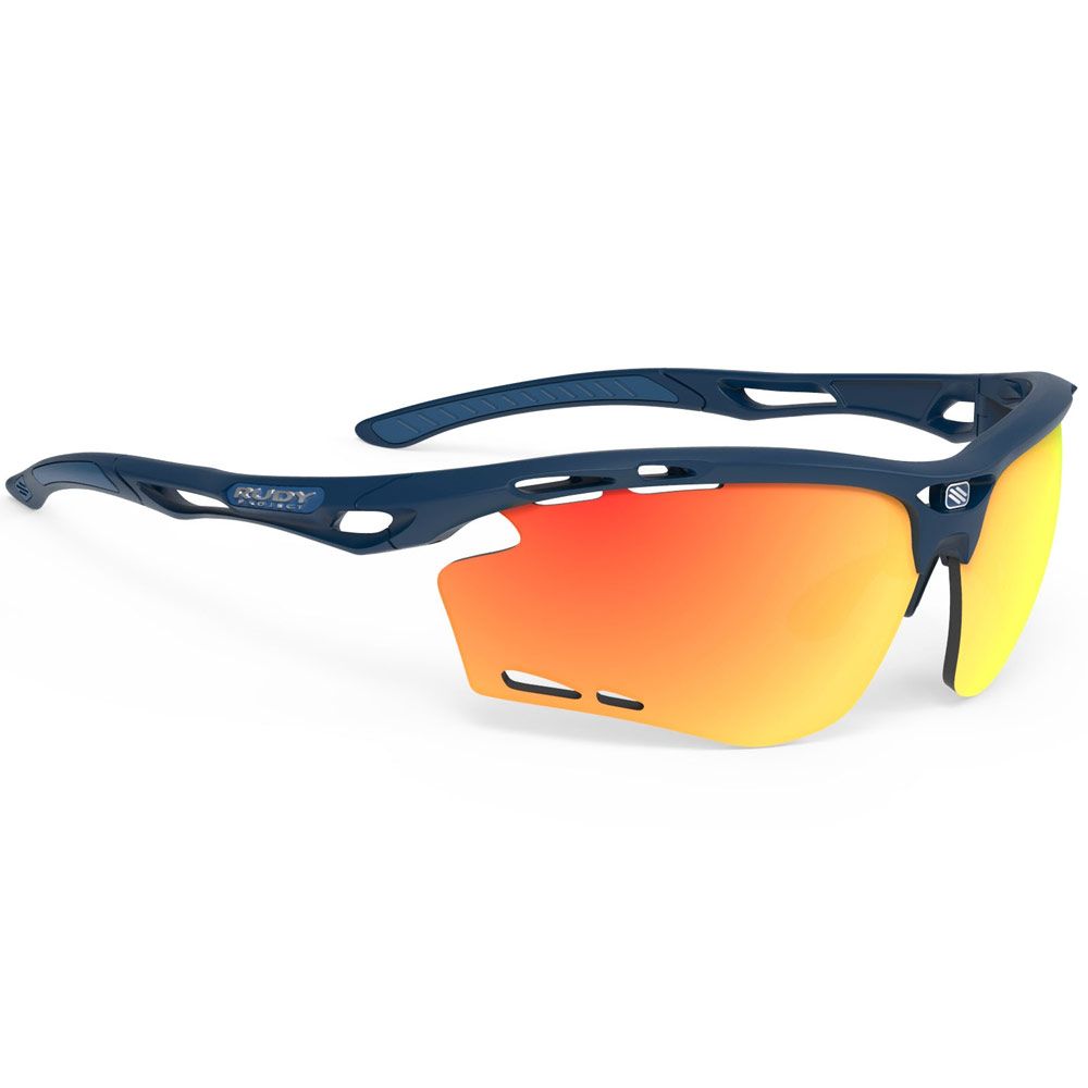 Очки Rudy Project PROPULSE Blue Navy Matt - Multilaser Orange
