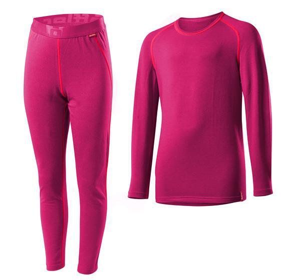 Комплект термобелья LOFFLER Warm детское (116, 592 бордо)